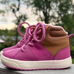 OshKosh B'gosh Toddler Girls Wistman Lace Up Boots (Size: 5M)(EUC)